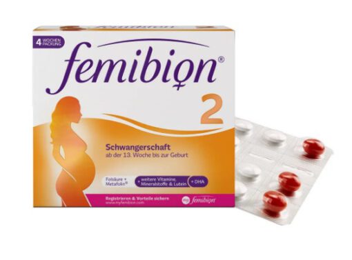 Vitamin tổng hợp cho bà bầu FEMIBION 2 Schwangerschaft 2x28v Đức