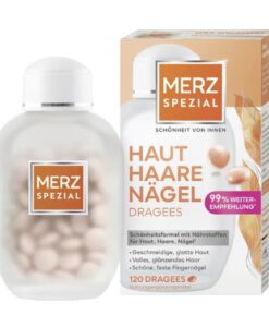 Viên uống đẹp da tóc móng Merz Spezial Dragees Haut-Haare-Nagel, 120 viên