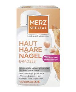 Viên uống đẹp da tóc móng Merz Spezial Dragees Haut-Haare-Nagel, 120 viên