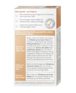 Viên uống đẹp da tóc móng Merz Spezial Dragees Haut-Haare-Nagel, 120 viên