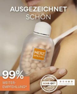 Viên uống đẹp da tóc móng Merz Spezial Dragees Haut-Haare-Nagel, 120 viên
