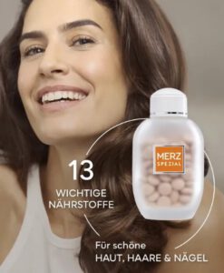 Viên uống đẹp da tóc móng Merz Spezial Dragees Haut-Haare-Nagel, 120 viên