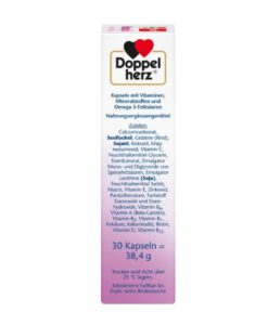 Vitamin tổng hợp cho bà bầu Doppelherz Mama plus mit DHA + Folsäure, 30 viên