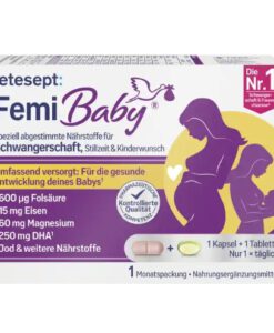 Vitamin tổng hợp cho bà bầu Tetesept Femi Baby, 60 viên