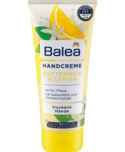 Kem dưỡng tay Balea Handcreme Buttermilk & Lemon cho da khô, 100ml