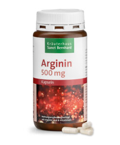 Viên uống bổ gan Sanct Bernhard Arginin 500mg giải độc gan, tăng cường chức năng gan, 150 viên