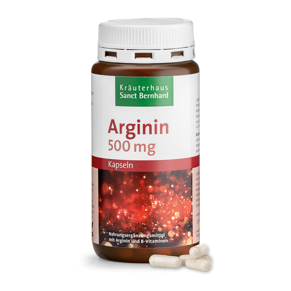 Viên uống bổ gan Sanct Bernhard Arginin 500mg giải độc gan, tăng cường chức năng gan, 150 viên