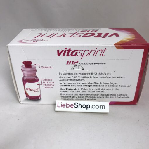 Chai uống Vitasprint B12 Trinkfläschchen tăng cường sức khỏe thể chất và hệ thần kinh, 10 lọ
