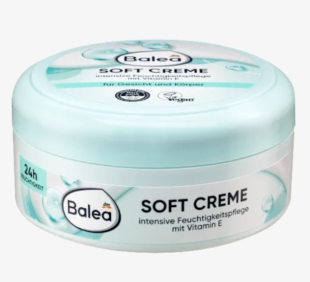 Kem dưỡng ẩm Balea Soft Creme dưỡng da, chống nẻ, 250 ml