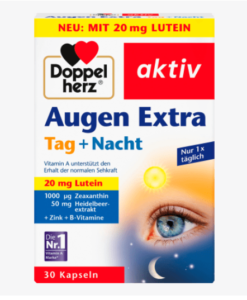 Viên uống bổ mắt Doppelherz Augen Extra Tag + Nacht, 30 viên