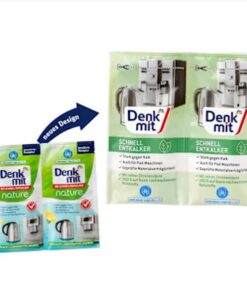 Bột tẩy cặn nhanh Denkmit Schnell Entkalker, 2 gói x 25g