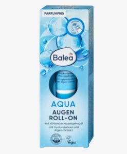 Lăn dưỡng mắt Balea AQUA Augen Roll-On giảm nếp nhăn, bọng mắt, 15ml