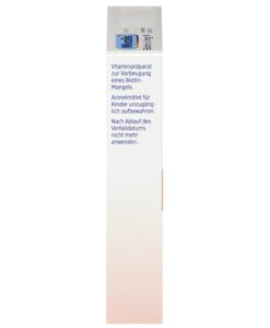 Viên uống Mivolis Biotin 5mg N đẹp da, tóc và móng, ngăn rụng tóc, 60 viên