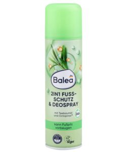 Xịt khử mùi hôi chân Balea 2in1 Fuss Schutz & Deo Spray, 200ml