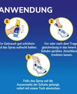 Xịt khử mùi hôi giày Scholl Schuh Deo Fresh Step Geruchsstopp, 150ml