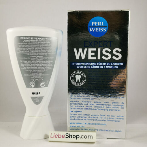 Kem đánh răng Perlweiss Expert Weiss làm trắng răng, 50ml