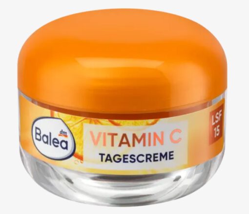 Kem dưỡng da Balea Vitamin C LSF15 làm sáng da, mờ nám, giảm nếp nhăn, 50ml