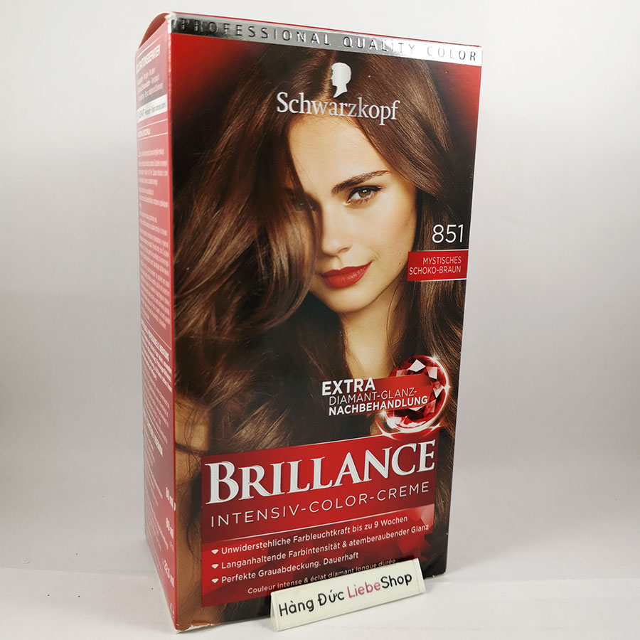 Thuốc nhuộm tóc Brillance Intensiv Color Creme sẽ giúp bạn tạo ra một mái tóc tràn đầy sức sống và màu sắc. Với công thức đặc biệt, sản phẩm này sẽ giúp bạn tăng độ bóng và độ ẩm cho tóc, giữ cho mái tóc của bạn luôn mềm mại và mượt mà. Đừng bỏ lỡ cơ hội để trải nghiệm sản phẩm này và có được mái tóc đầy sức sống và nổi bật!