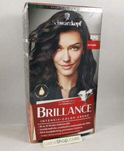 Thuốc nhuộm tóc Brillance Intensiv Color Creme 890 Black- màu đen, 1 hộp