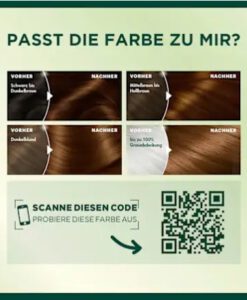 Thuốc nhuộm tóc Garnier Nutrisse 43 Capuccino Goldbraun - màu nâu vàng cà phê sữa, 1 bộ