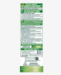 Thuốc nhuộm tóc Garnier Nutrisse 43 Capuccino Goldbraun - màu nâu vàng cà phê sữa, 1 bộ