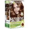 Thuốc nhuộm tóc Garnier Nutrisse 5.35 Goldenes Rehbraun - màu nâu vàng, 1 hộp