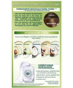 Thuốc nhuộm tóc Garnier Nutrisse 5.35 Goldenes Rehbraun - màu nâu vàng, 1 hộp