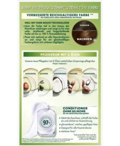 Thuốc nhuộm tóc Garnier Nutrisse 5.3 Samtbraun - màu nâu hạt dẻ, 1 bộ