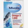 Viên nang dầu cá Mivolis Omega-3 1000 mg, 60 viên