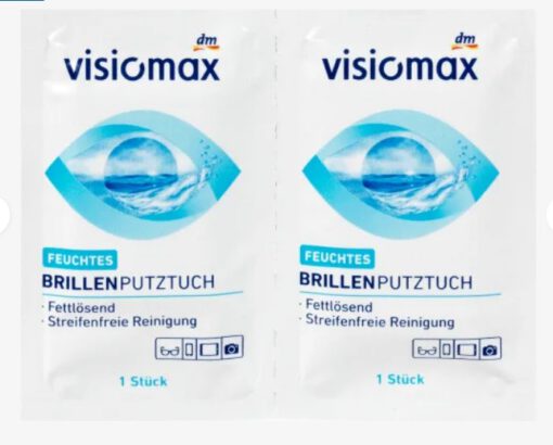 Giấy lau kính VISIOMAX Brillen Putztücher, 52 miếng