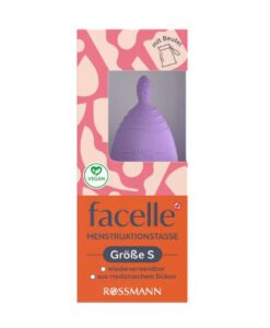 Cốc nguyệt san facelle Menstruationstasse size S, 1 chiếc