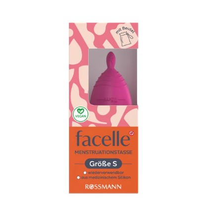 Cốc nguyệt san facelle Menstruationstasse size S, 1 chiếc Cốc nguyệt san facelle Menstruationstasse size S, 1 chiếc