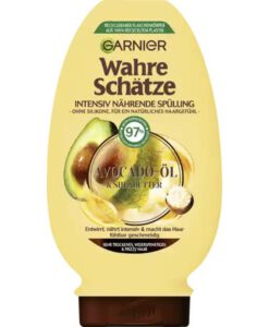 Dầu xả GARNIER Wahre Schätze Avocado-Öl & Sheabutter cho tóc rất khô và hư tổn, 200ml