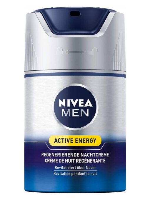 Kem dưỡng da NIVEA MEN Active Energy Regenerierende Nachtcreme + vitamin E, 50ml