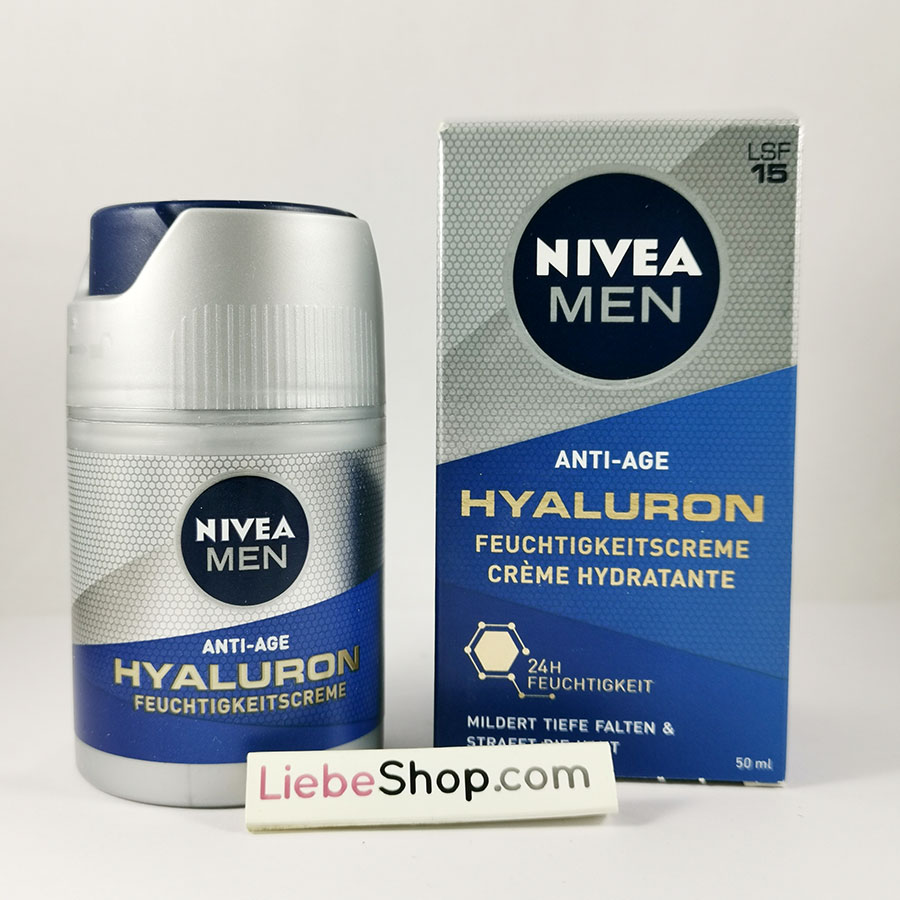 Kem dưỡng da NIVEA MEN Anti-Age Hyaluron chống lão hóa, giảm nhăn, 50ml