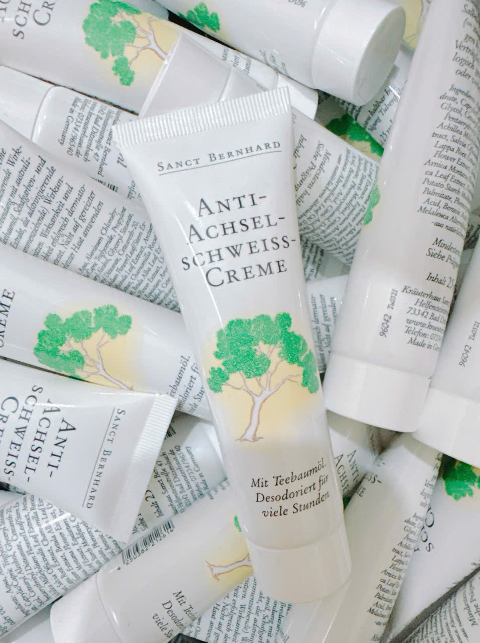 Kem trị hôi nách Sanct Bernhard Anti Achsel Schweiss Creme, 25ml Kem trị hôi nách Sanct Bernhard Anti Achsel Schweiss Creme, 25ml