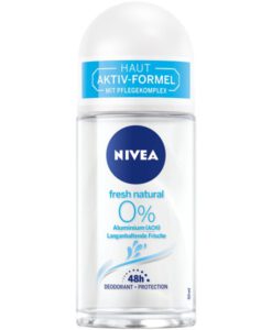 Lăn khử mùi NIVEA Fresh Natural 0% Aluminum, 50ml