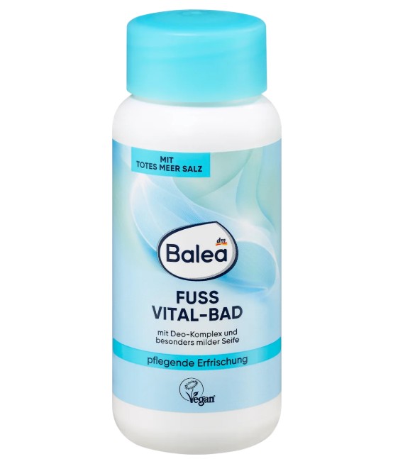 Muối ngâm chân Balea Fuss Vital-Bad, 450g