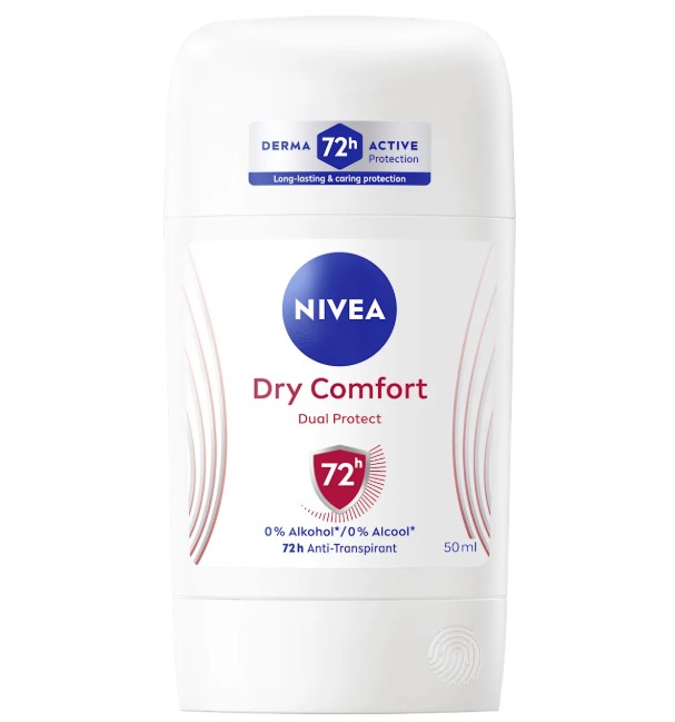 Sáp khử mùi NIVEA Dry Comfort Anti-Transpirant, 50mla