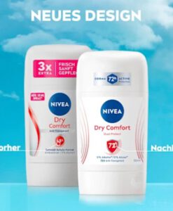 Sáp khử mùi NIVEA Dry Comfort Anti-Transpirant, 50ml