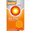 Siro hạ sốt Nurofen Junior Fiebersaft Orange 2% cho trẻ sơ sinh từ 6 tháng tuổi (vị cam), 100ml