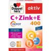 Viên uống Doppelherz aktiv C+Zink+E 400 Depot bổ sung kẽm và vitamin, 40 viên