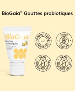 Men vi sinh BioGaia Gouttes cho trẻ sơ sinh và trẻ em, 5ml