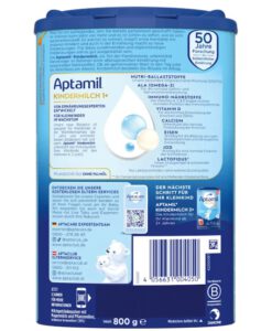 Sữa Aptamil Kindermilch 1+ cho bé từ 1 tuổi, 800g