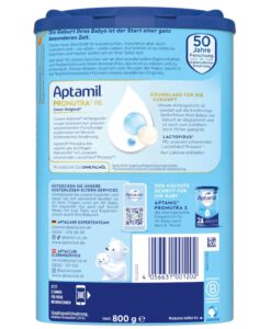 Sữa Aptamil PRE Anfangsmilch cho bé từ 0-6 tháng tuổi, 800g