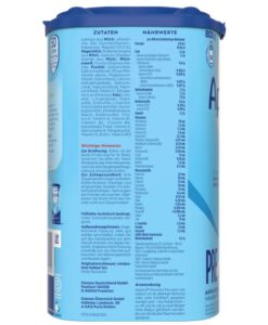 Sữa Aptamil PRE Anfangsmilch cho bé từ 0-6 tháng tuổi, 800g