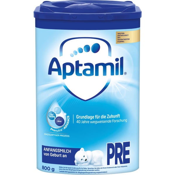 Sữa Aptamil PRE Anfangsmilch cho bé từ 0-6 tháng tuổi, 800g