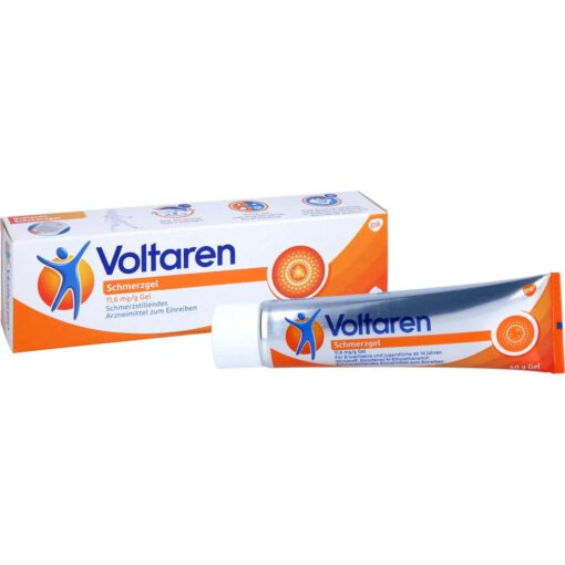 Gel xoa bóp giảm đau Voltaren Schmerzgel 11,6mg/g, 60g