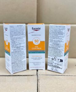 Kem chống nắng Eucerin Oil Control Face Sun Gel-Creme LSF50+ kiểm soát dầu, 50ml