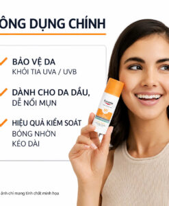 Kem chống nắng Eucerin Oil Control Face Sun Gel-Creme LSF50+ kiểm soát dầu, 50ml